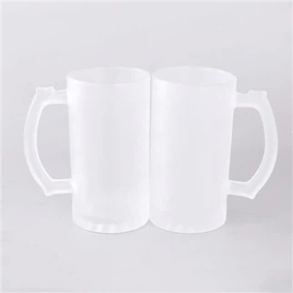 Прозора сублімаційна скляна кружка