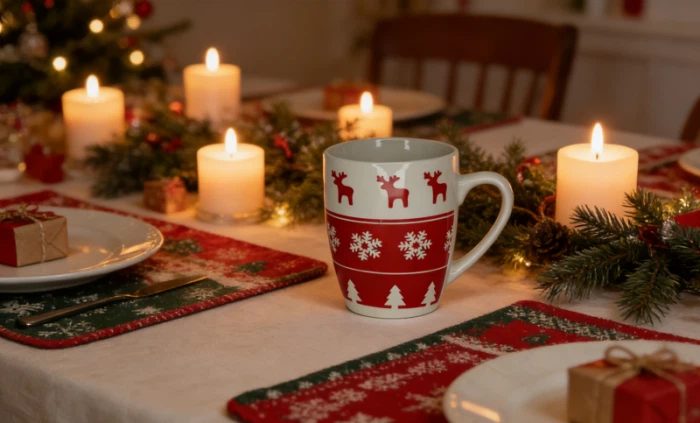 Christmas design ceramic mug 2 Christmas design ceramic mug 2